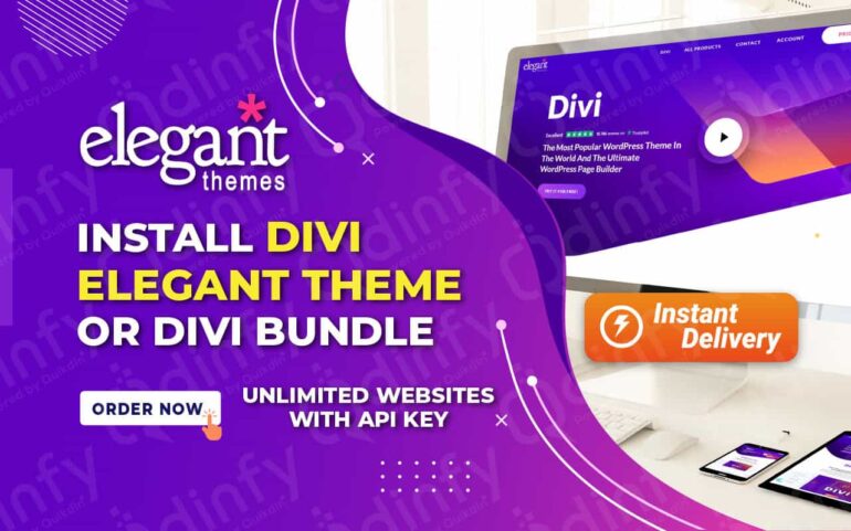 DIVI Elegant Theme For Unlimited Website