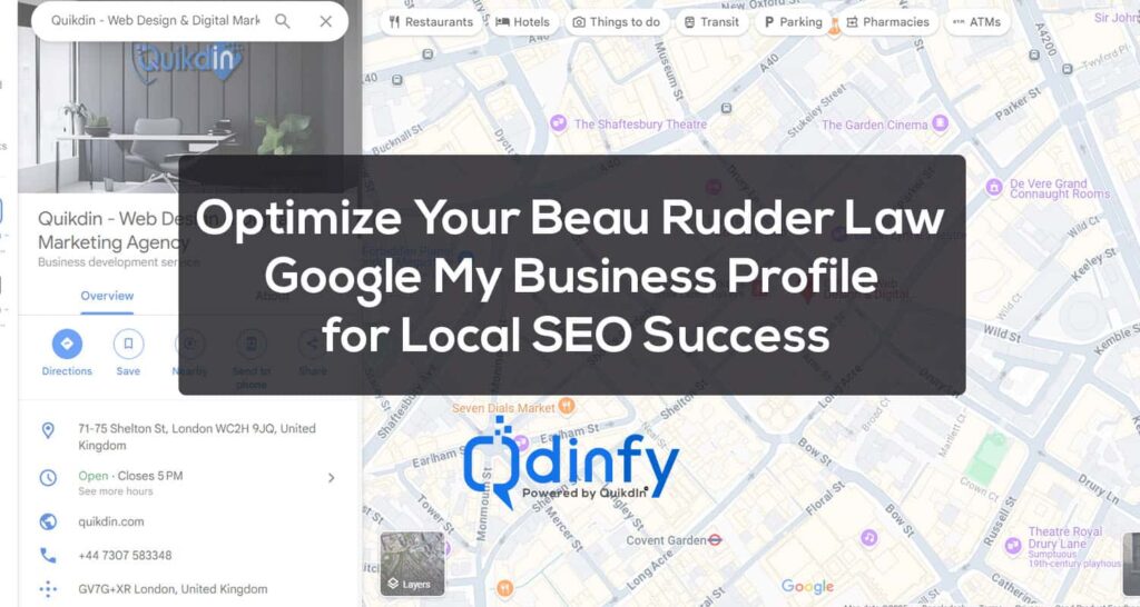 Optimize Your Beau Rudder Law Google My Business Profile