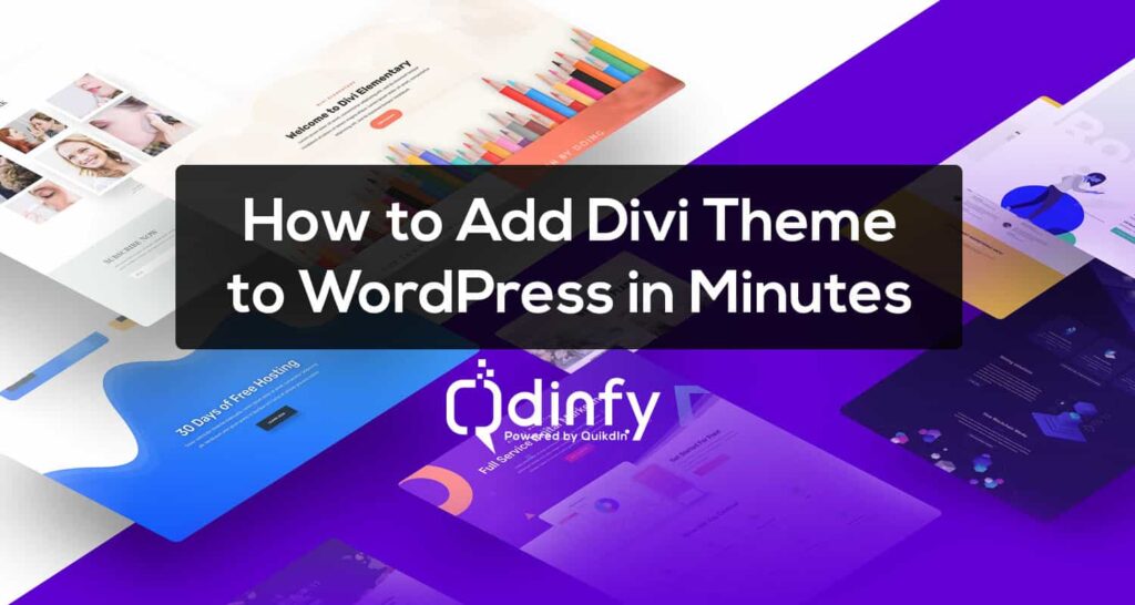 how to add divi theme to wordpress