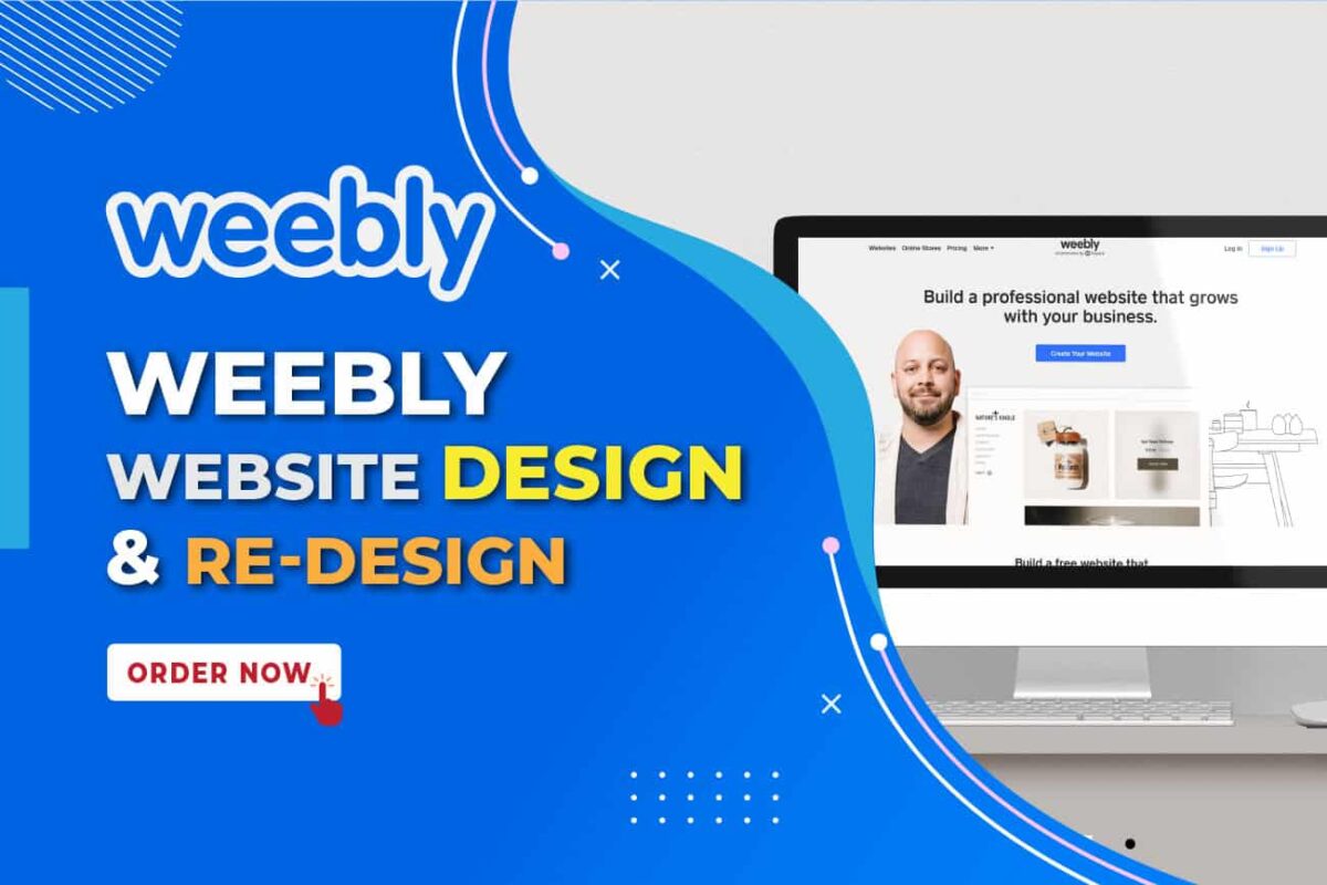 Weebly Website Design, Weebly Redesign & Weebly Customization